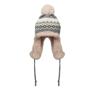 Knitted beanie with ear flap - MO2688 (MOCN#03)